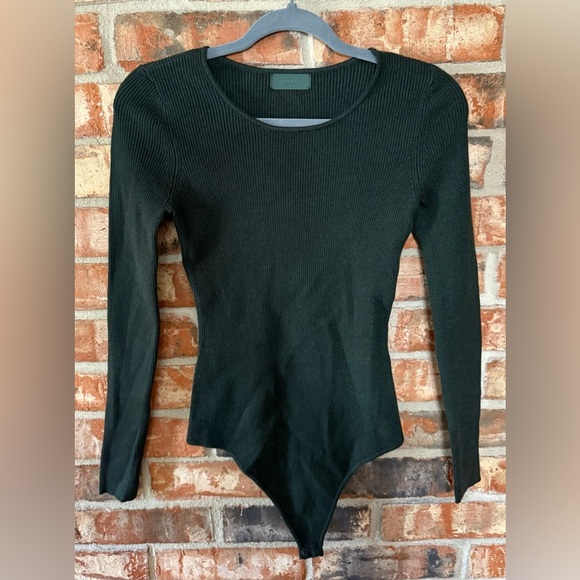 nuuds crewneck sweater evergreen Bodysuit - Picture 2 of 8